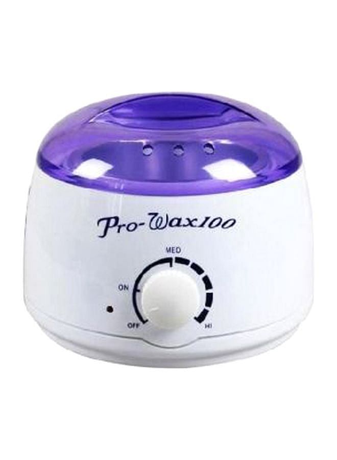 Pro-Wax100 Hair Removal Wax Heater Set White/Purple/Beige