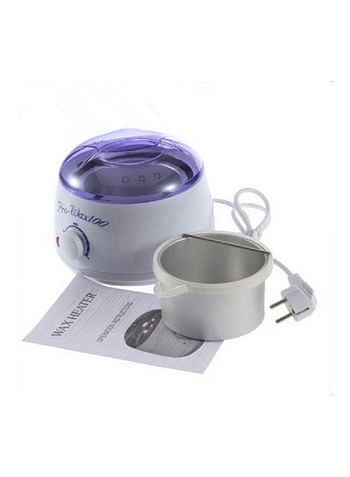 PRO Wax Warmer And Heater White/Purple 300grams