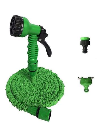 Generic Expandable Magic Flexible Garden Water Hose With Spray Gun Green 650grams