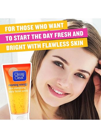 Clean & Clear Morning Energy Skin Energising Daily Facial Scrub 150ml