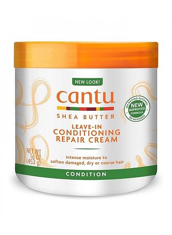 Cantu Shea Butter Leave In Conditioning Repair Cream Multicolour 453grams