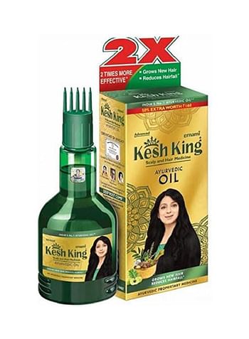 Kesh King Hair Oil Green 300ml