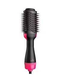 HTC One Step Hot Air Brush Dryer And Styler Black/Pink 35cm