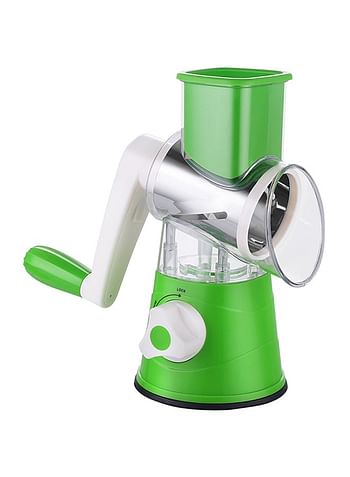 Multifunctional Vegetable Grater Green 24 x 12 x 19centimeter