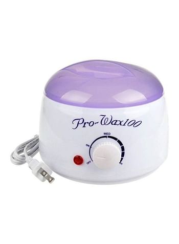 Pro-Wax100 Hot Wax With Heating Machine White/Purple