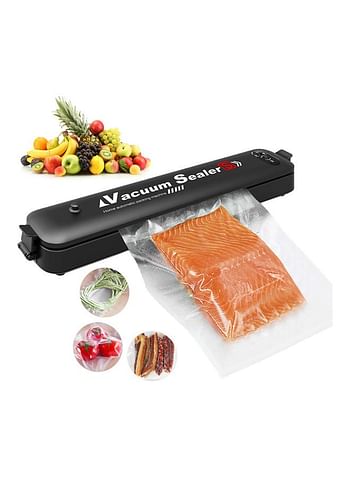 Household Vacuum Sealer Machine Black 37.3x8.1x9.9cm