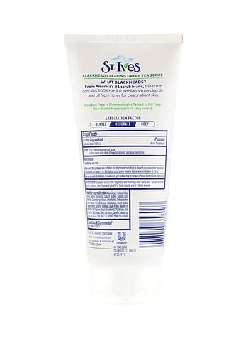 ST. Ives 2-Piece Blackhead Clearing Green Tea Scrub Set Black 2 x 170grams