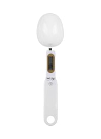 CABINA HOME Digital LCD Measuring Spoon Scale White 22.8x5.5x2.3cm