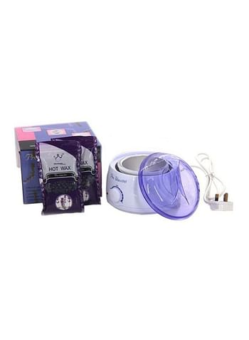 Pro-Wax100 Wax Machine With 2 Hot Wax White/Purple 15x15x12cm