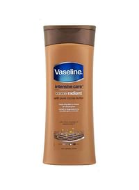 Vaseline Intensive Care Cocoa Radiant Body Lotion With Pure Cocoa Butter Brown 400ml