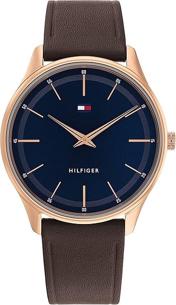 Tommy Hilfiger ADRIAN Men's Watch, Analog 40 mm - Brown