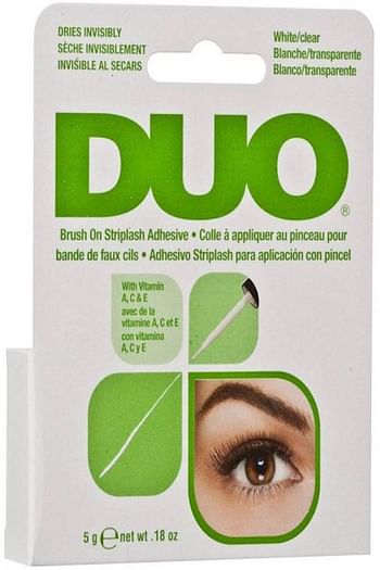 Duo Brush-On Stiplash Adhesive Eye Lash Glue Clear