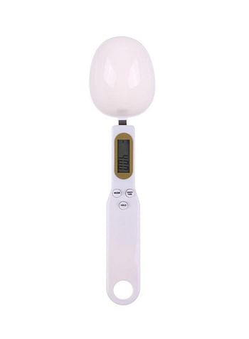 Digital Measuring Spoons with Scale For Cooking White