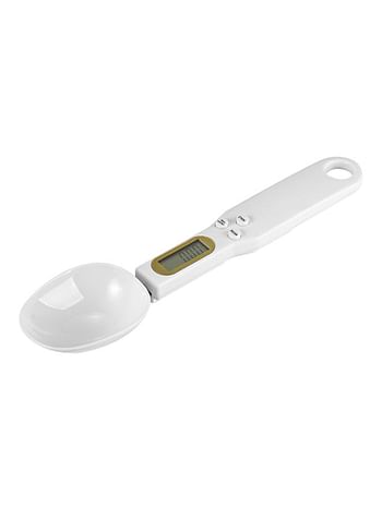 Hostweigh Digital Scale Measuring Spoon White 25x3x9centimeter