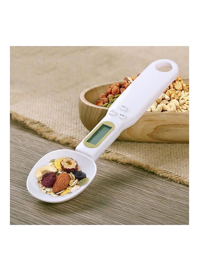 Digital Scale Measuring Spoon White 25x8.3x2.7cm