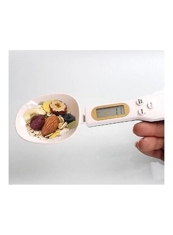 Digital Scale Measuring Spoon White 25x8.3x2.7cm