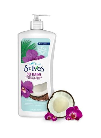 ST. Ives Softening Coconut And Orchid Body Lotion 621ml