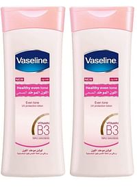 Vaseline Body Lotion Even Tone Pack Of 2 2x400ml