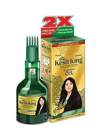 Kesh King Ayurvedic Anti-Hairfall Hair Oil Green 300ml