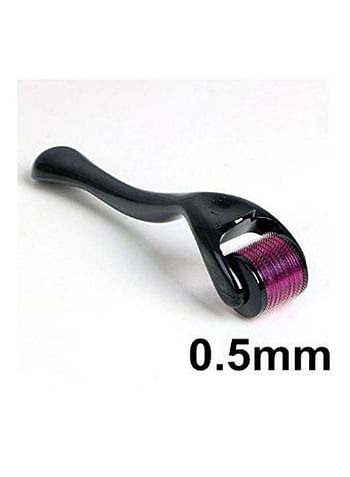 Micro Needle Derma Face Roller Black/Pink