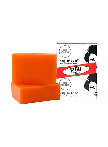 kojie.san Pack Of 2 Skin Whitening Soaps 130grams