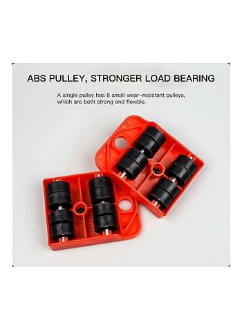 Furniture Lifting and Moving Heavy appliance Move Tools Set red 25.0 cm * 10.0 cm * 5.0 cmcm