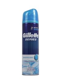 Gillette Sensitive Cool Shaving Gel Multicolour 200ml