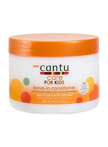 Cantu Kids Leave-in Conditioner, Gentle Care for Textured Hair, Sulfate-free and Gluten-free, 283g