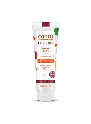 Cantu Baby Curling Cream Defines And Tames Fussy Frizz Gentle Care For Textured Hair