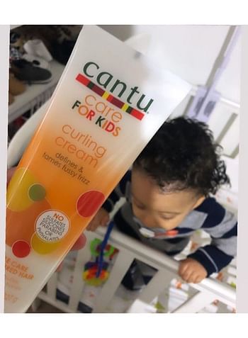 Cantu Baby Curling Cream Defines And Tames Fussy Frizz Gentle Care For Textured Hair