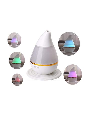 Mini USB Aromatherapy Humidifier White/Yellow