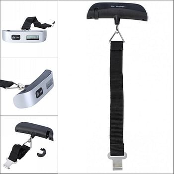 Portable Electronic Luggage Scale Multicolor 15.50 X 3.80 X 10.60cm