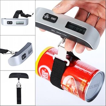 Portable Electronic Luggage Scale Multicolor 15.50 X 3.80 X 10.60cm