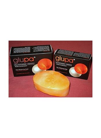 Glupa Gluthione+Papaya Skin Whitening Soap SPF15