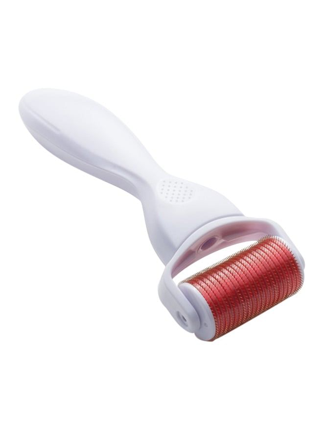 Generic 3 In 1 Professional Facial Improvement Derma Roller White/Red