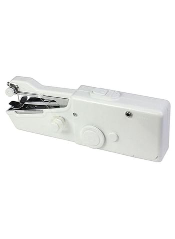 Generic Powered Handheld Sewing Machine White/Silver 20centimeter 2724536493690 White/Silver