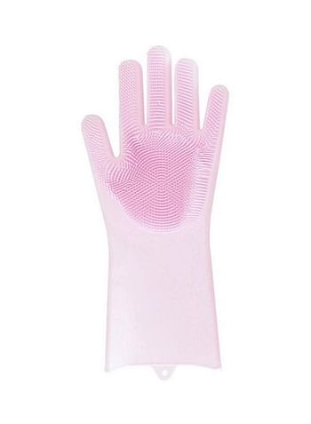 Pair Of Magic Cleaning Gloves Pink