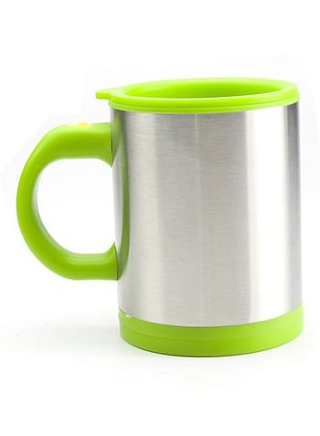 Generic Self Stirring Mug Green/Silver 400ml