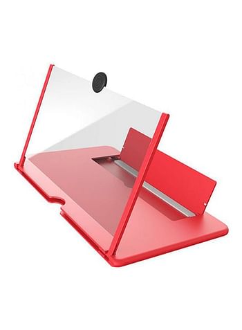 Generic 3D HD Mobile Phone Enlarger Magnifying Red