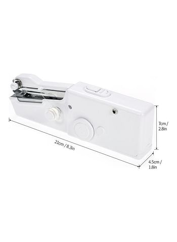 Generic Portable Handheld Electric Sewing Machine H23198 White