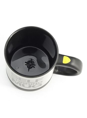 Generic Self Stirring Mug Black/Silver