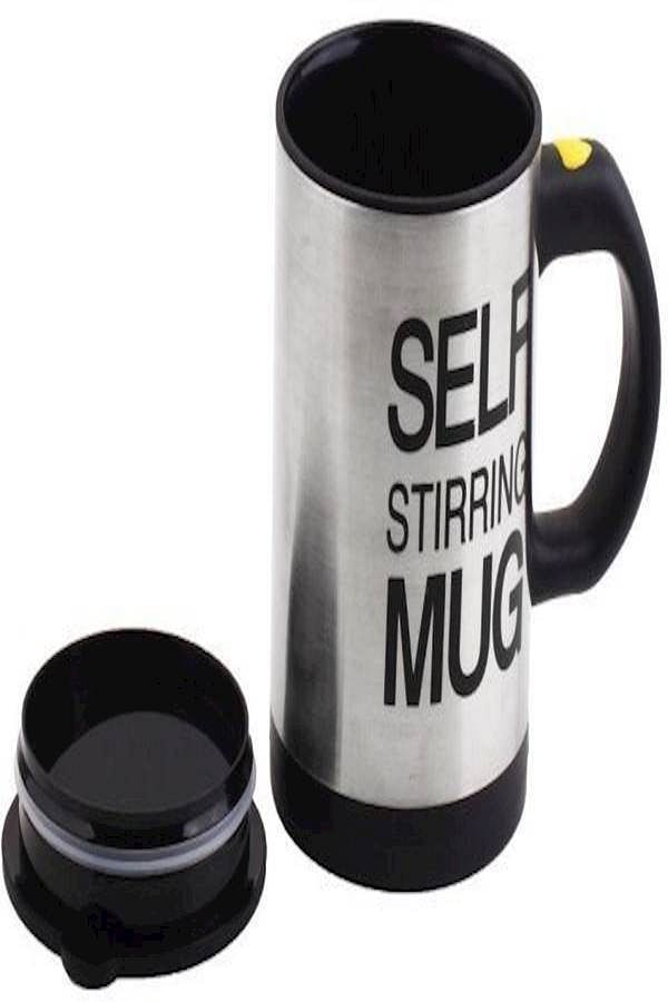 Silver Self Stirring Mug