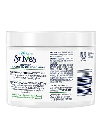 ST. Ives Renewing Collagen And Elastin Moisturizer