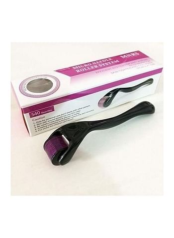 Titanium Derma Facial Roller Black/Purple