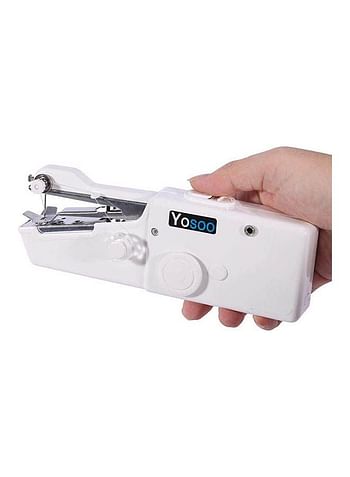 Home Travel Mini Handheld Single Stitch Sewing Machine SFS-6671530 White