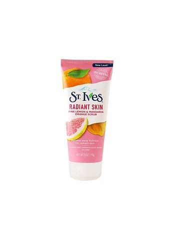 ST. Ives Pink Lemon And Mandarin Orange Face Scrub 170grams