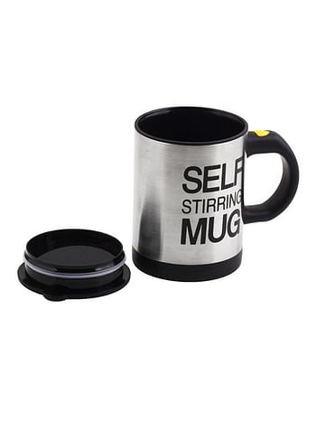 Automatic Self Stirring Coffee Mug Black