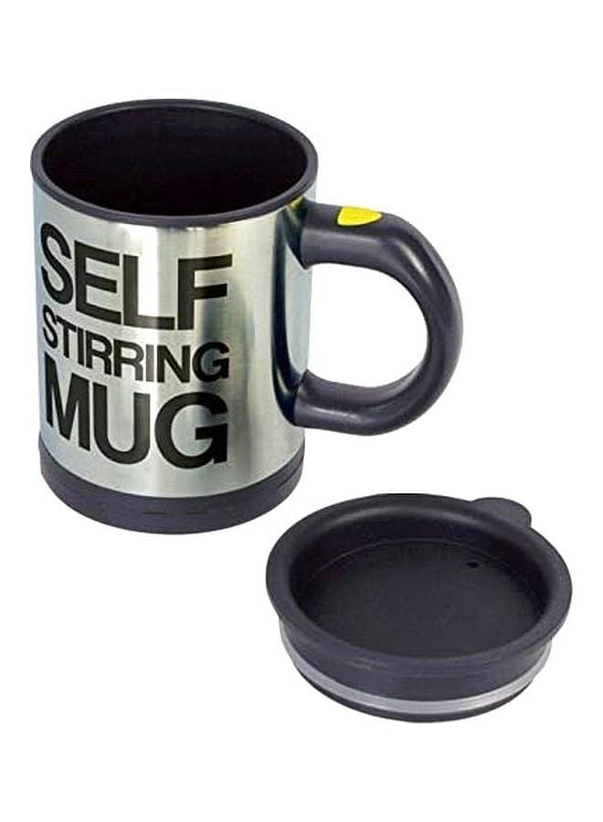 Stainless Steel Self Stirring Coffee Mug Multicolor 8.8 x 8.8 x 11.5cm