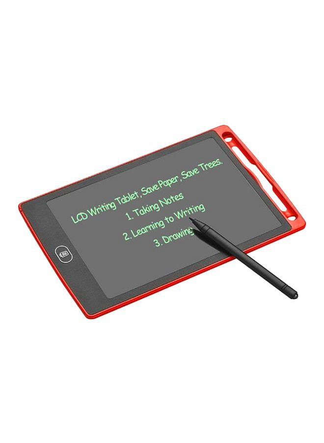 LCD Digital Writing Tablet Red/Black