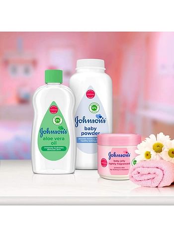 Johnson's Lightly Fragranced Baby Jelly For Protecting Skin By Locking Moisture